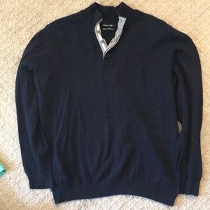 Massimo Dutti Navy Blue Men’s Sweater